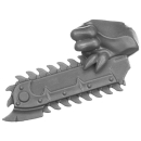 Warhammer 40K Bitz: Chaos Space Marines - Exalted Eightbound - Torso A8b - Hand, Chainfist