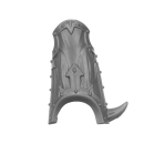 Warhammer 40K Bitz: Chaos Space Marines - Exalted Eightbound - Torso B1c - Knee Armor, Left