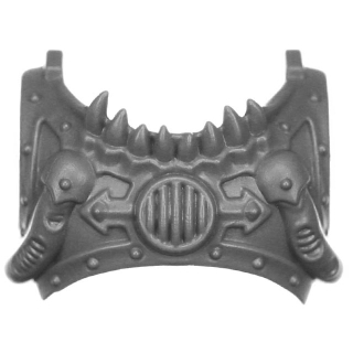Warhammer 40K Bitz: Chaos Space Marines - Exalted Eightbound - Torso B2b - Brustpanzer, Front