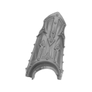 Warhammer 40K Bitz: Chaos Space Marines - Exalted Eightbound - Torso C1d - Knee Armor, Right