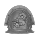 Warhammer 40K Bitz: Chaos Space Marines - Exalted Eightbound - Shoulder Pad D1a