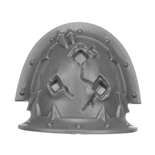 Warhammer 40K Bitz: Chaos Space Marines - Exalted Eightbound - Shoulder Pad F1a