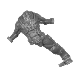 Warhammer 40K Bitz: Chaos Space Marines - Jakhals - Torso A1a - Körper