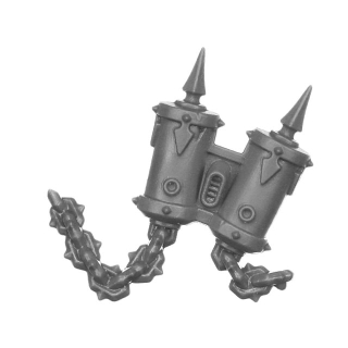 Warhammer 40K Bitz: Chaos Space Marines - Jakhals - Torso B1c - Rückenmodul