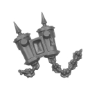 Warhammer 40K Bitz: Chaos Space Marines - Jakhals - Torso B1c - Rückenmodul