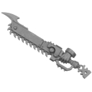 Warhammer 40K Bitz: Chaos Space Marines - Jakhals - Torso C4b - Chainsword, Left
