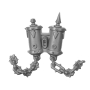 Warhammer 40K Bitz: Chaos Space Marines - Jakhals - Torso C1c - Backpack
