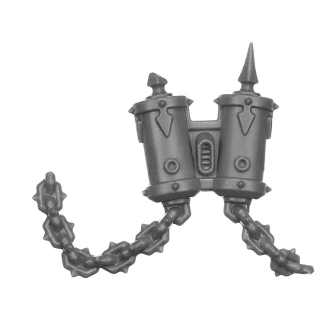 Warhammer 40K Bitz: Chaos Space Marines - Jakhals - Torso D1c - Backpack