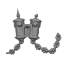 Warhammer 40K Bitz: Chaos Space Marines - Jakhals - Torso D1c - Backpack