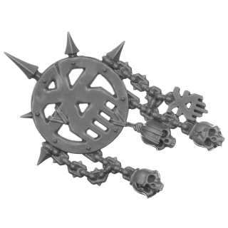 Warhammer 40K Bitz: Chaos Space Marines - Jakhals - Torso F3b - Ikone