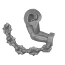 Warhammer 40K Bitz: Chaos Space Marines - Jakhals - Torso H3b - Arm, Left