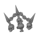 Warhammer 40K Bitz: Chaos Space Marines - Jakhals - Torso I1e - Rückenmodul, Ikone