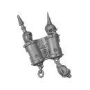 Warhammer 40K Bitz: Chaos Space Marines - Jakhals - Torso J1d - Dishonoured, Backpack