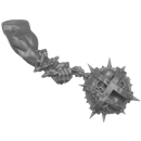 Warhammer 40K Bitz: Chaos Space Marines - Jakhals - Torso J3a - Skullsmasher Mace