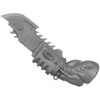 Warhammer 40K Bitz: Chaos Space Marines - Jakhals - Torso J4a - Chainfist, Left