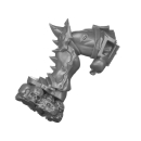 Warhammer AoS Bitz: Chaos - Slaughterpriest - Torso A1c - Bein, Rechts
