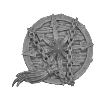 Warhammer AoS/ToW Bitz: Chaos - Marauders - Torso A3b - Schild