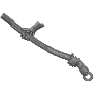 Warhammer AoS/ToW Bitz: Chaos - Marauders - Torso A4a - Great Weapon, Pole
