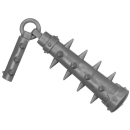 Warhammer AoS/ToW Bitz: Chaos - Marauders - Torso C4d - Zweihandwaffe, Flegel