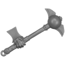 Warhammer AoS/ToW Bitz: Chaos - Marauders - Torso E2a - Spiked Mace, Right