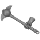 Warhammer AoS/ToW Bitz: Chaos - Marauders - Torso E2a - Spiked Mace, Right