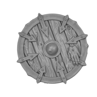 Warhammer AoS/ToW Bitz: Chaos - Marauders - Torso D3b - Schild