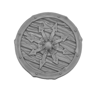 Warhammer AoS/ToW Bitz: Chaos - Marauders - Torso G3b - Schild
