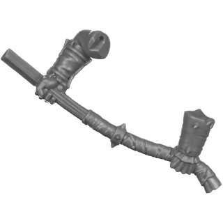 Warhammer AoS/ToW Bitz: Chaos - Marauders - Torso G4a - Great Weapon, Pole