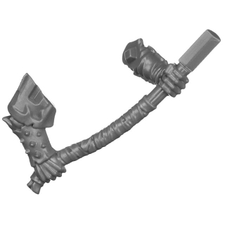 Warhammer AoS/ToW Bitz: Chaos - Marauders - Torso I4a - Zweihandwaffe, Stange