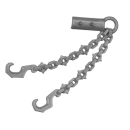 Warhammer AoS/ToW Bitz: Chaos - Marauders - Torso I4c - Great Weapon, Flail