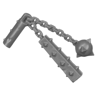 Warhammer AoS/ToW Bitz: Chaos - Marauders - Torso J4d - Zweihandwaffe, Flegel