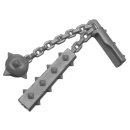 Warhammer AoS/ToW Bitz: Chaos - Marauders - Torso J4d - Zweihandwaffe, Flegel