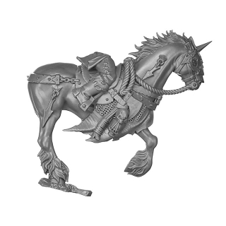 Warhammer AoS/ToW Bitz: Chaos - Marauder Horsemen - Torso B1a - Pferd, Rechts