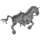 Warhammer AoS/ToW Bitz: Chaos - Marauder Horsemen - Torso C1b - Pferd, Links