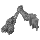 Warhammer AoS/ToW Bitz: Chaos - Marauder Horsemen - Torso C3b - Arm, Skulls, Champion