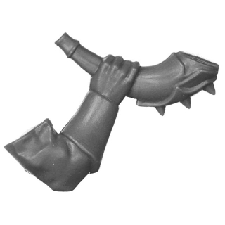 Warhammer AoS/ToW Bitz: Chaos - Marauder Horsemen - Torso D3a - Horn, Musician
