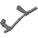 Warhammer AoS/ToW Bitz: Chaos - Marauder Horsemen - Torso D5a - Flail, Pole