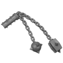 Warhammer AoS/ToW Bitz: Chaos - Marauder Horsemen - Torso D5b - Flegel, Spitze