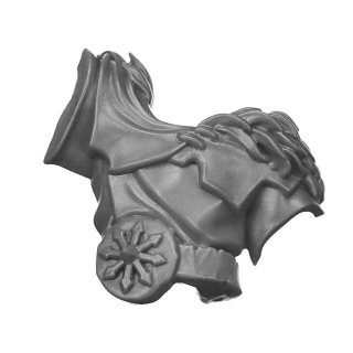 Warhammer AoS/ToW Bitz: Chaos - Marauder Horsemen - Torso E2a - Körper, Front, Standartenträger