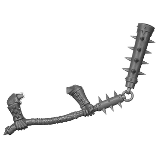 Warhammer AoS/ToW Bitz: Chaos - Marauder Horsemen - Torso E5a - Flail