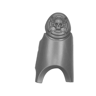 Warhammer 40k Bitz: Space Marines - Terminator Assault Squad - Torso A2h - Knee Armor, Right