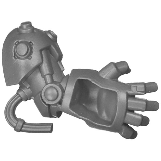 Warhammer 40k Bitz: Space Marines - Terminator Assault Squad - Weapon D1b - Power Fist, Right