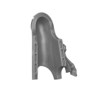 Warhammer 40k Bitz: Space Marines - Terminator Assault Squad - Torso B2f - Knee Armor, Right