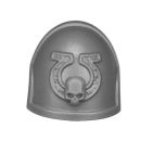 Warhammer 40k Bitz: Space Marines - Ultramarines Upgrades - Shoulder Pad D1