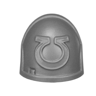 Warhammer 40k Bitz: Space Marines - Ultramarines Upgrades - Shoulder Pad D2
