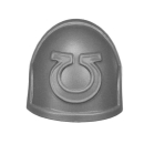 Warhammer 40k Bitz: Space Marines - Ultramarines Upgrades - Shoulder Pad D3