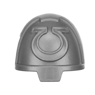 Warhammer 40k Bitz: Space Marines - Ultramarines Upgrades - Shoulder Pad F3