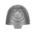 Warhammer 40k Bitz: Space Marines - Ultramarines Upgrades - Shoulder Pad F4