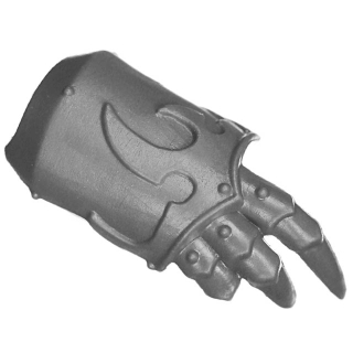Warhammer 40K Bitz: Emperors Children - Lord Exultant - Torso A4a - Power Fist, Right