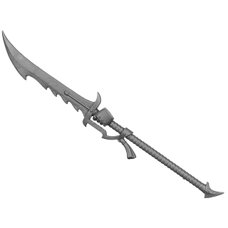 Warhammer 40K Bitz: Emperors Children - Lord Exultant - Torso A7c - Phoenix Power Spear, Left